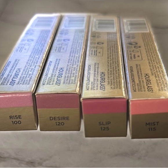Hourglass Cosmetic Glossy Balm Collection Rise, Desire, Slip, Mist 🌟NEW IN BOX🌟